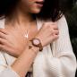 Preview: HOLZKERN Cinque Terre Küsten Damen Holzarmbanduhr